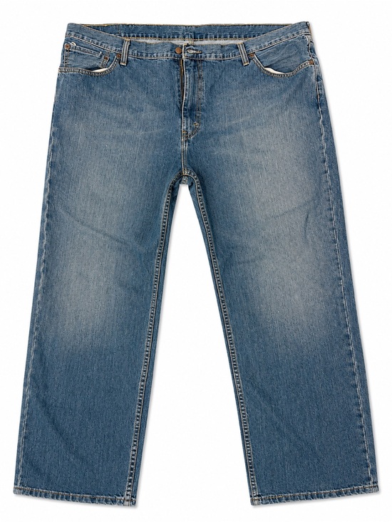Levi's Other - Levis 559 Relaxed Straight Jeans Mens 44x30 Blue Denim Medium Wash 00559-0451